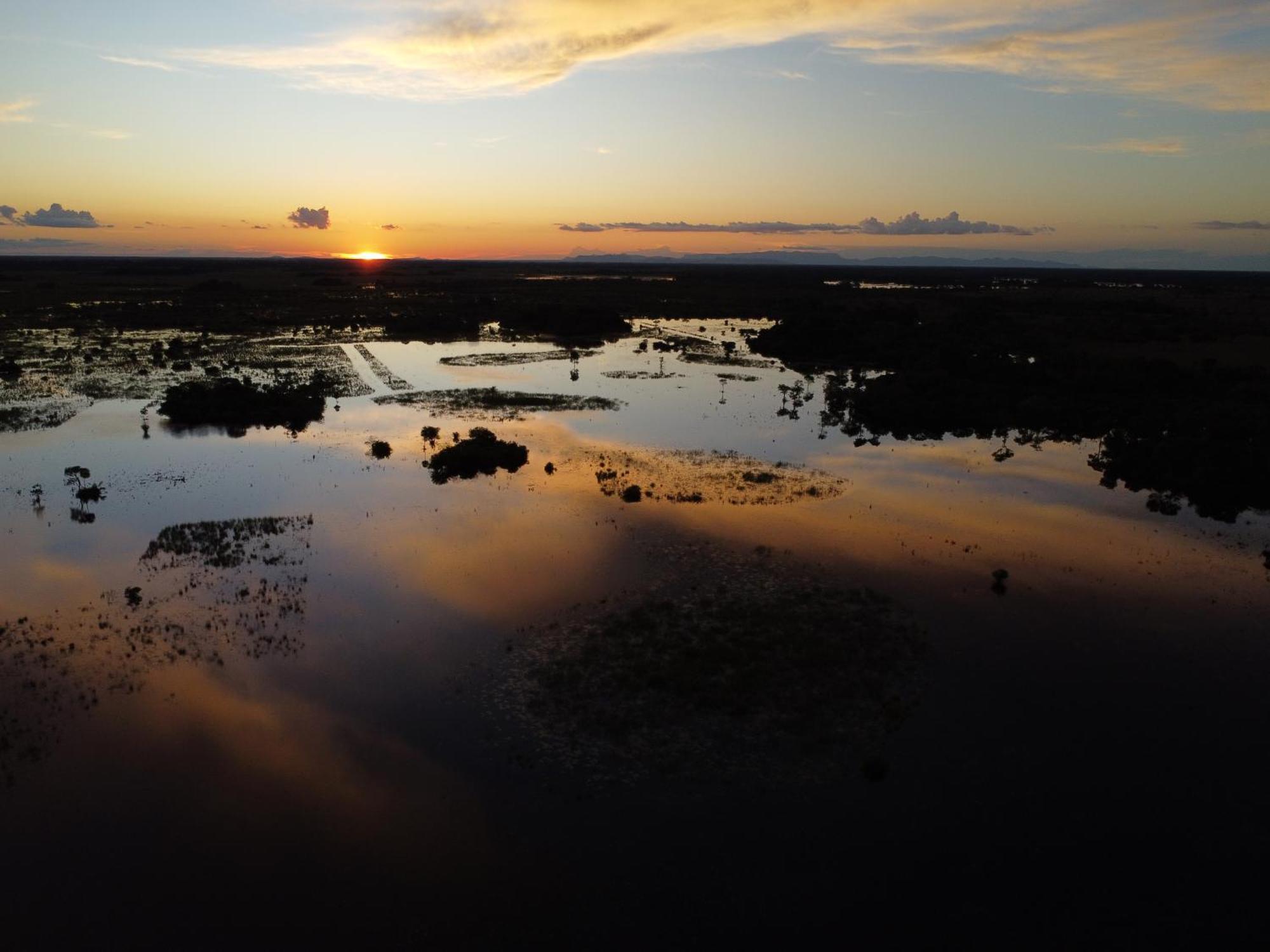 Pousada Sao Joao - Estrada Parque Pantanal Villa Passo do Lontra Kültér fotó